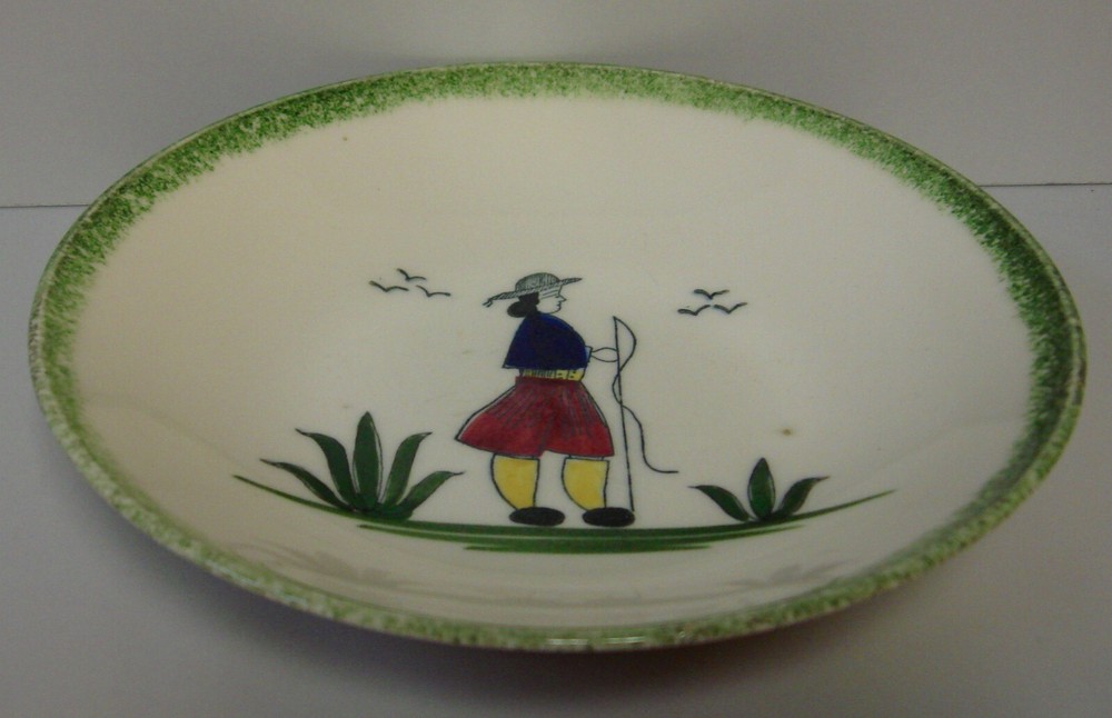 Edwin Knowles NORMANDY Coupe Soup Bowl MAN DESIGN
