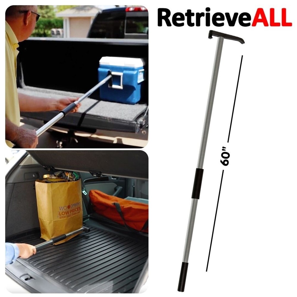 RetrieveALL 60 Inch Heavy Duty Cargo Tool / Multi-Use Retriever / Grabber