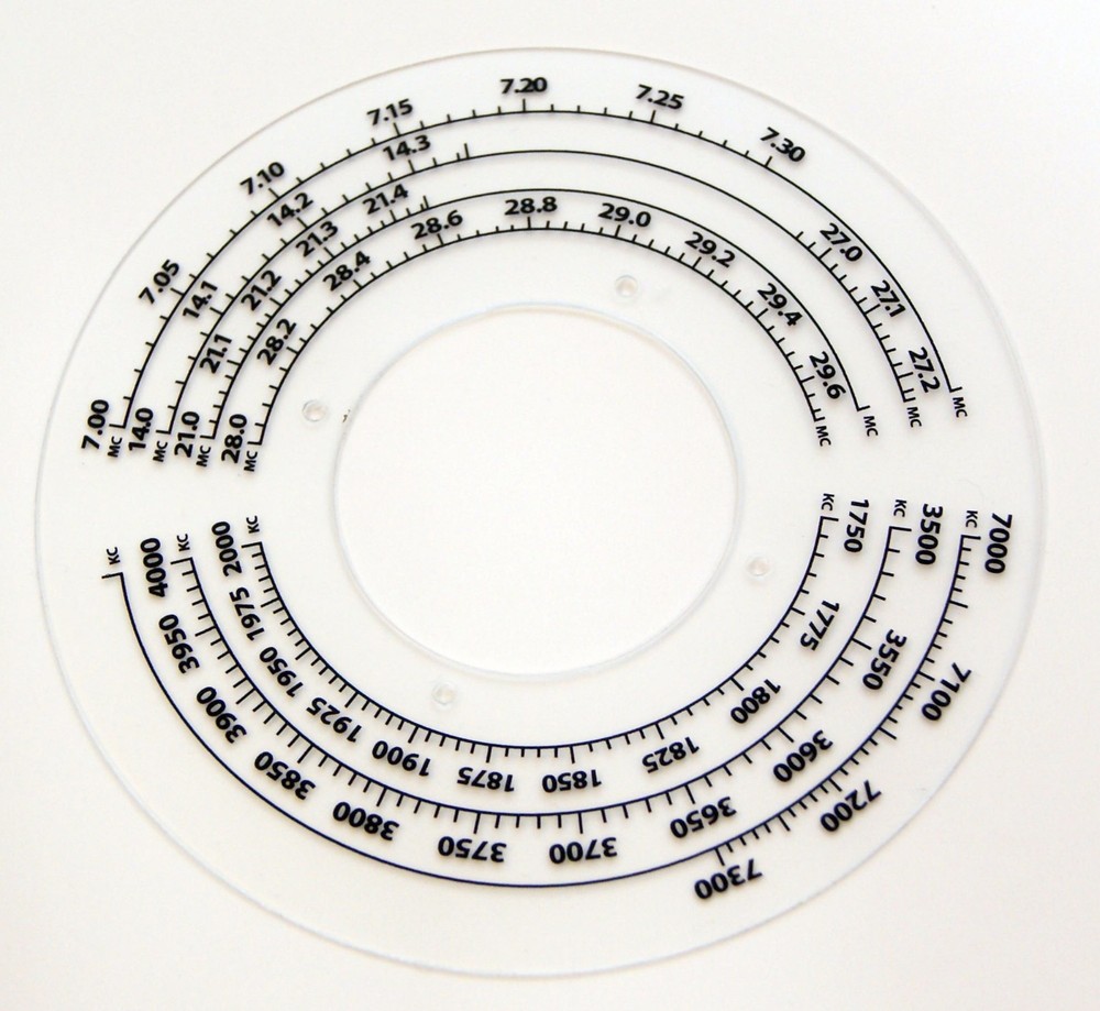 Heathkit Brand New DX-100, DX-100B Replacement Dial