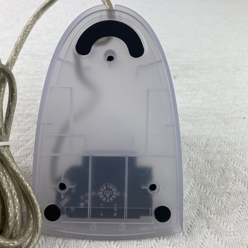 Dexxa USB PS/2 Smart Card Reader Model SCR-1000 Computer Accessory Transparent