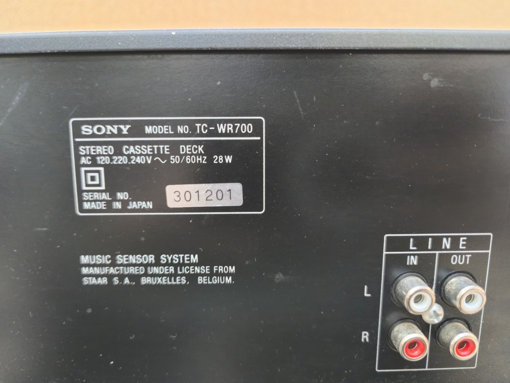 sony true HI-FI Stereo Components system w/remote SERVICED Fully Functional