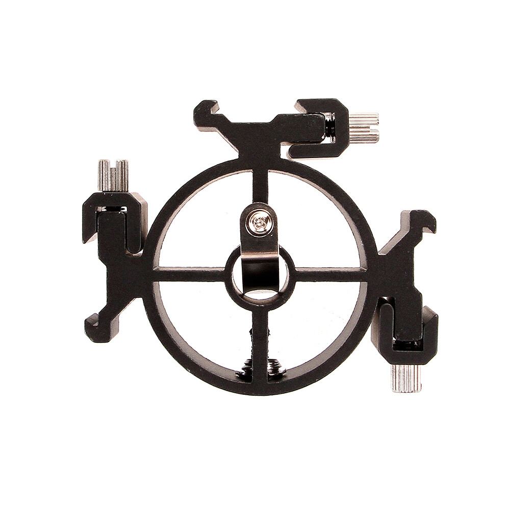 Universal Round-shape bracket cold shoe Flash Light Stand base Holder Bracket