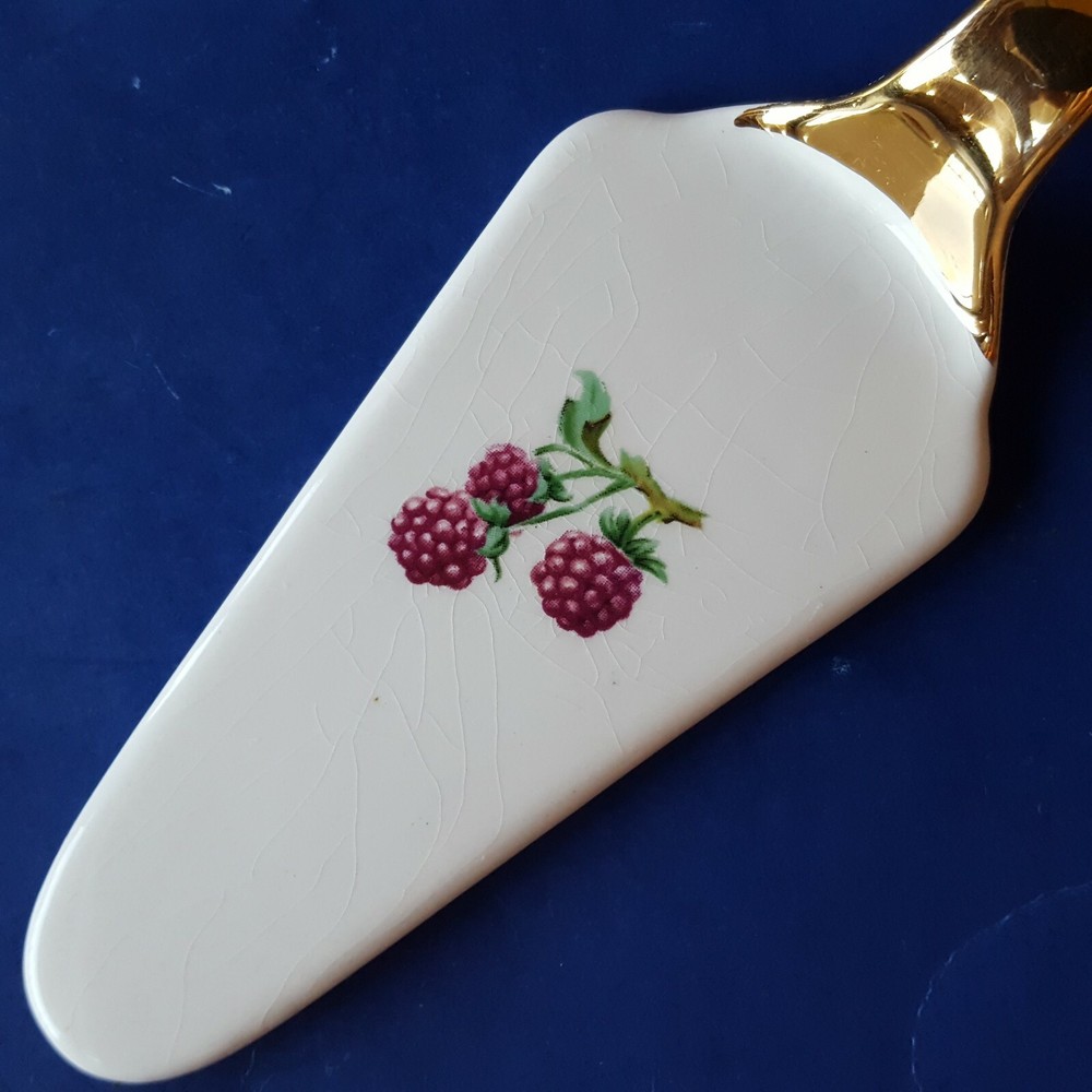 Royal Winton Grimwades England Cake Server/Spatula. Raspberry/Blackberry/Fruit