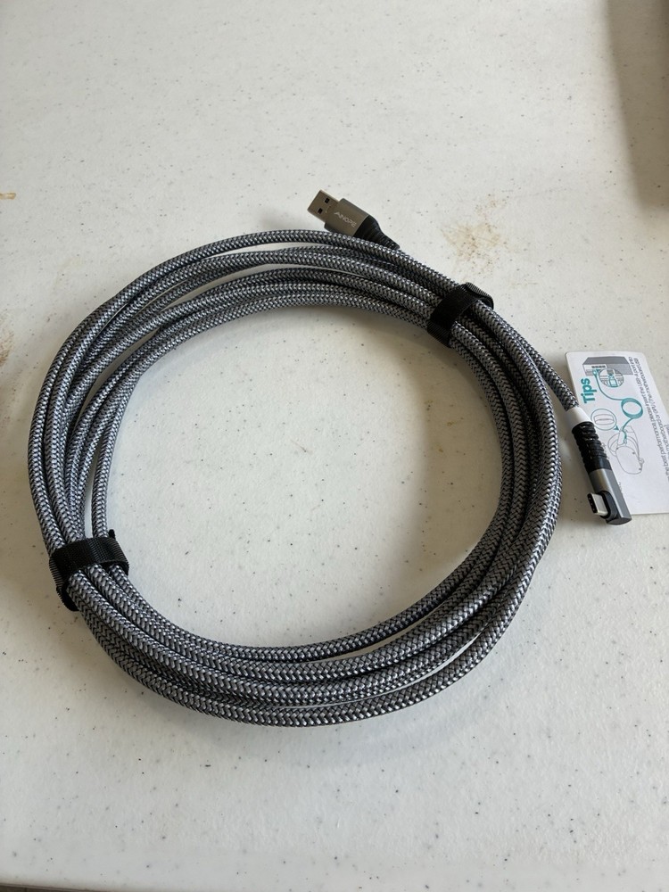 16’ Ainope  Link Cable for Oculus Quest 2/3 Type-C Right Angle to USB A Cord