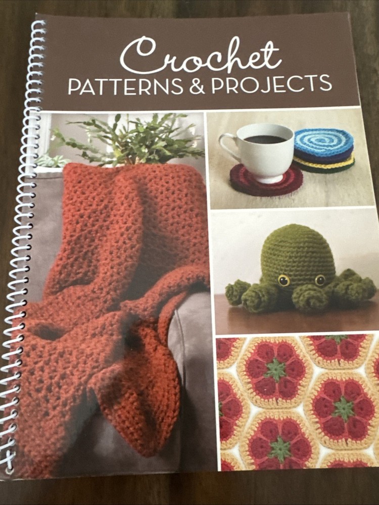 USED CROCHET PATTERNS & PROJECTS AFGHANS HAT 19 DESIGNS CROCHET PATTERN BOOK