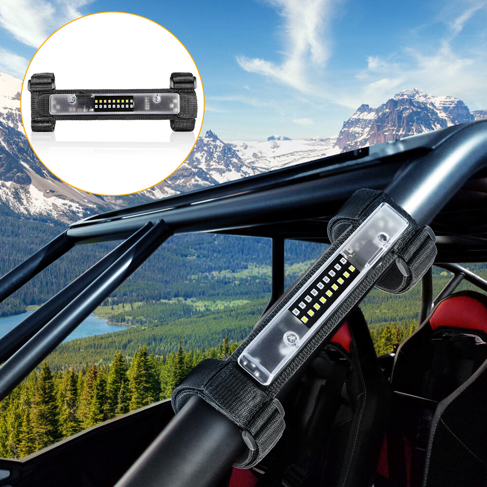 Universal Roll Bar Mount Dome Light LED Interior Light for UTV ATV Polaris RZR
