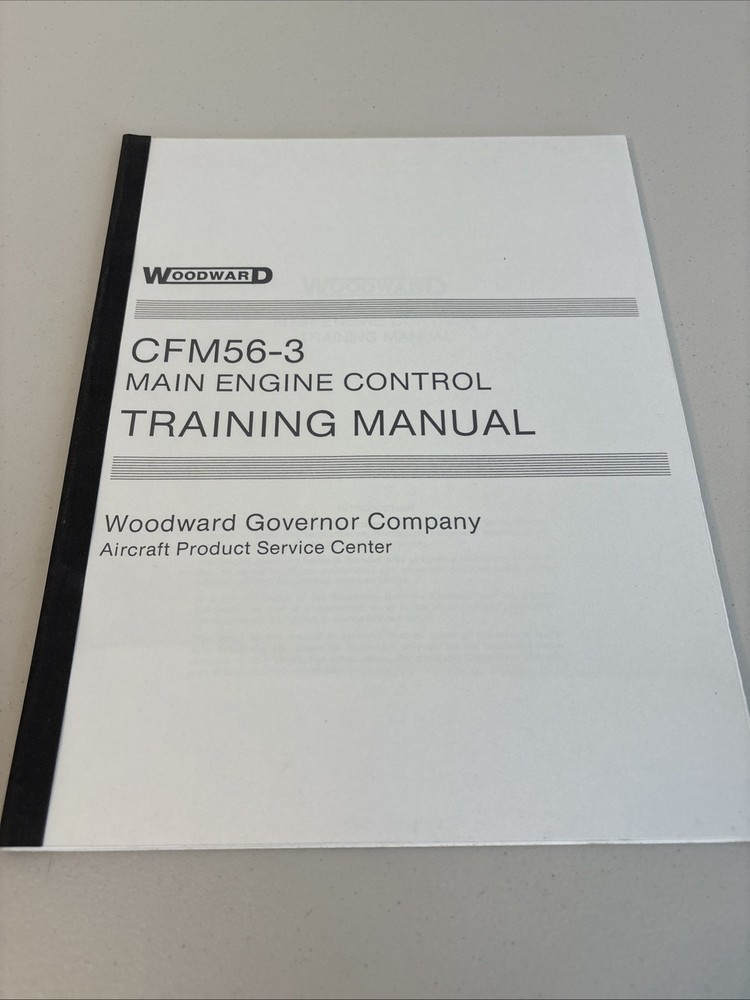 Woodward CFM56-3 Main Engine Control Training Manual