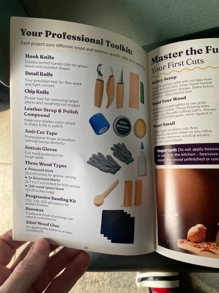 wood carving complete kit
