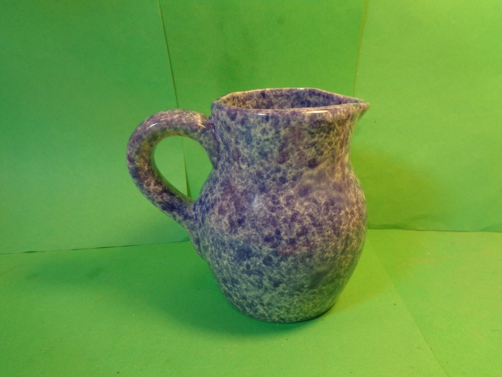 Studio Hand Crafted 4 3/8" Sponge Ware Creamer (Used/EUC)