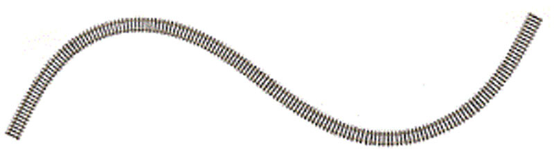 Atlas N Scale Code 80 29.5" Super-Flex Bulk Model Train Track (25 Pieces)