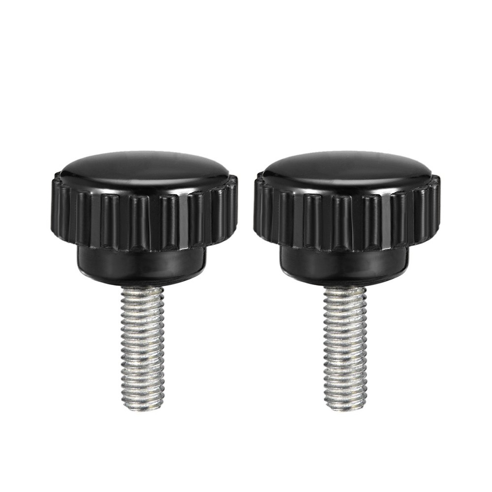 M5x15mm male thread knurled locking knobs 2 pcs