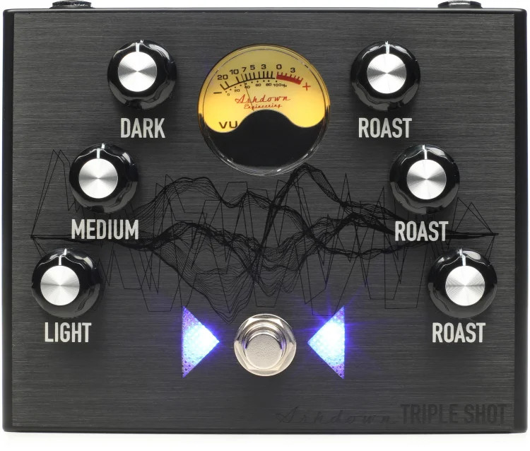 Ashdown Triple Shot Multi-Band Blendable Overdrive Pedal
