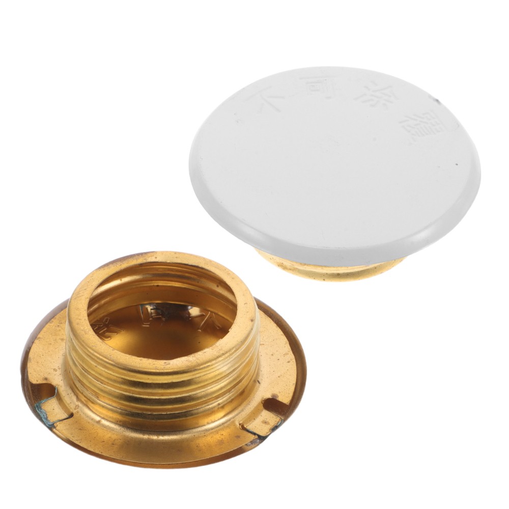 2pcs Fire Sprinkler Covers Head Cap Flange Protective Plate Replacement Fire