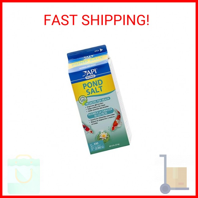API POND SALT Pond Water Salt 4.4-Pound Container