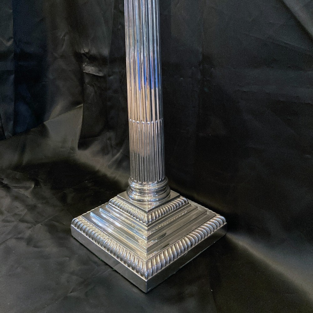 sterling silver Corinthian column By Hanksworth &Eyre