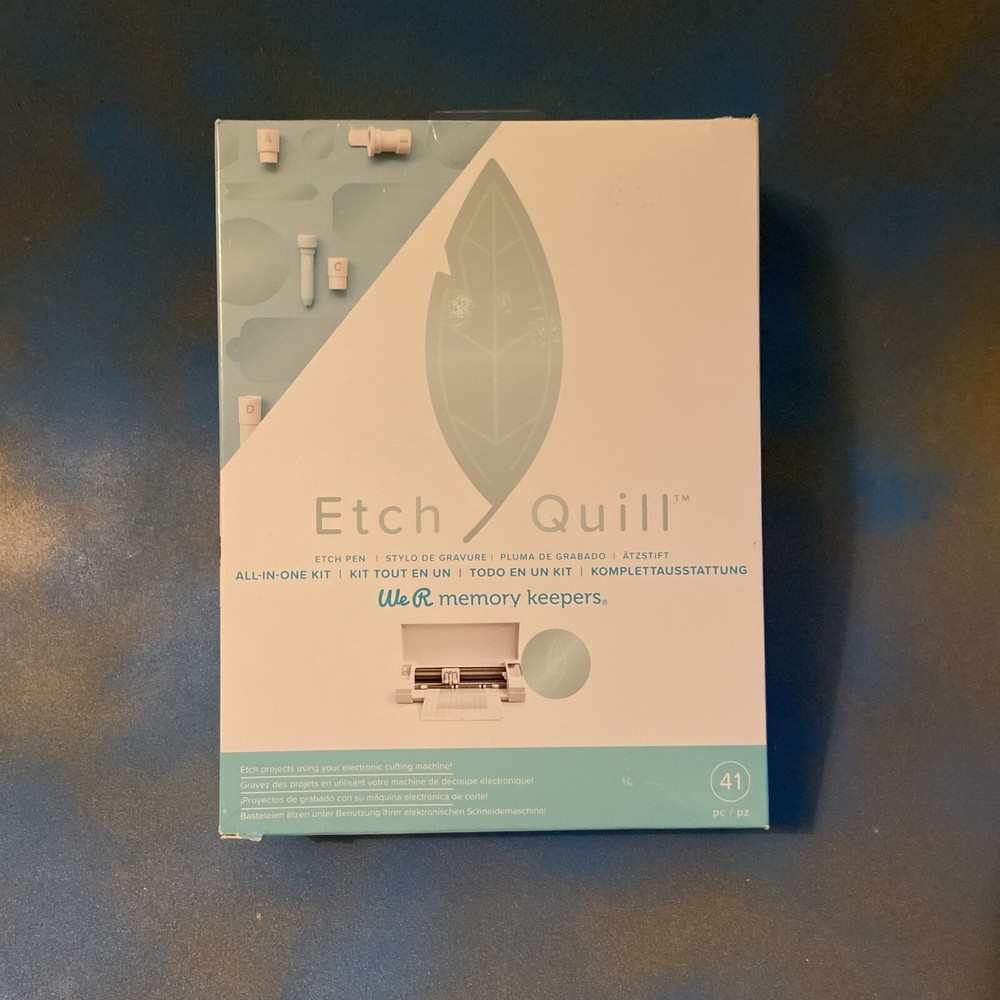We R Memory Keepers, Etch Quill Starter Set 41 Pieces Unopened New!