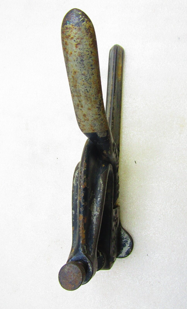 Vintage bench rivet tool by Sheehan Mfg