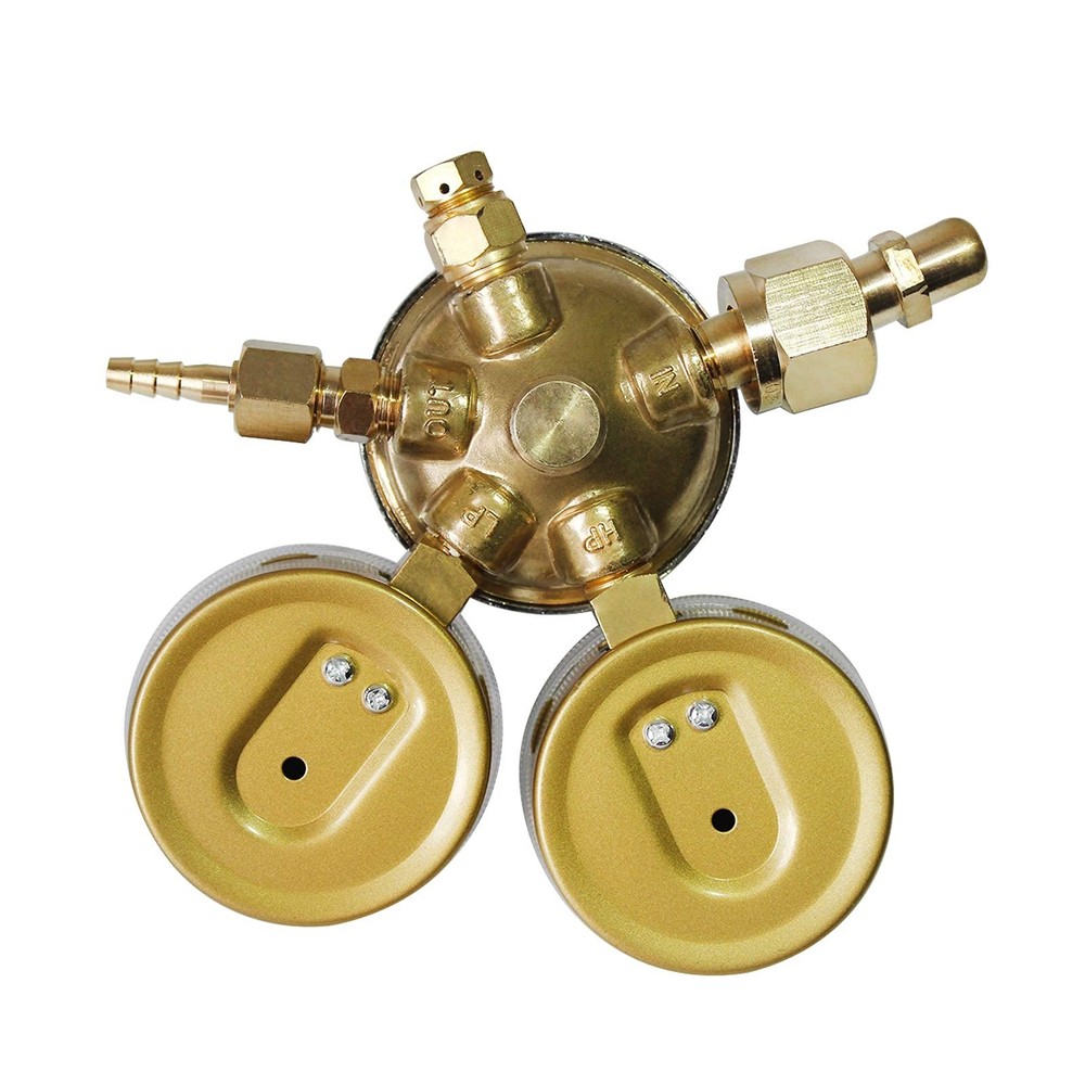 Heavy Duty Oxygen Regulator，Full Brass Torch Kit Oxygen Tank Regulator ，Large...