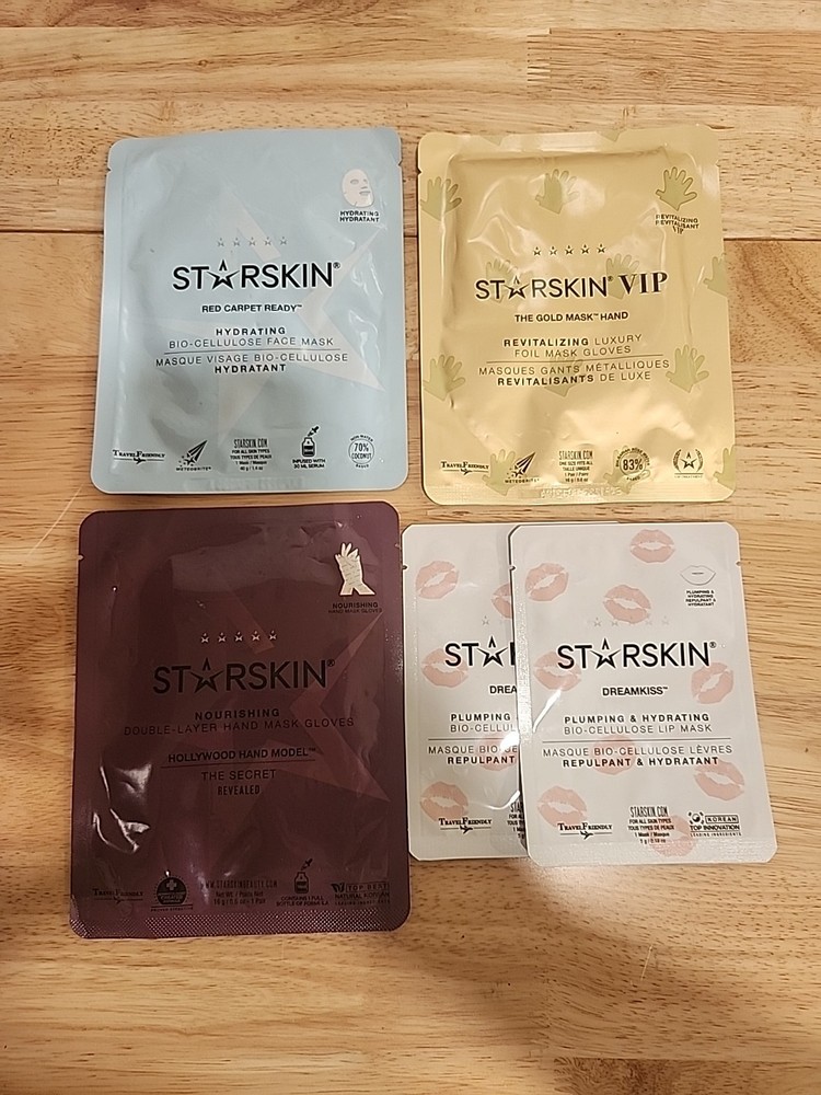 Starskin  Lot Of 5 Various Masks (READ)