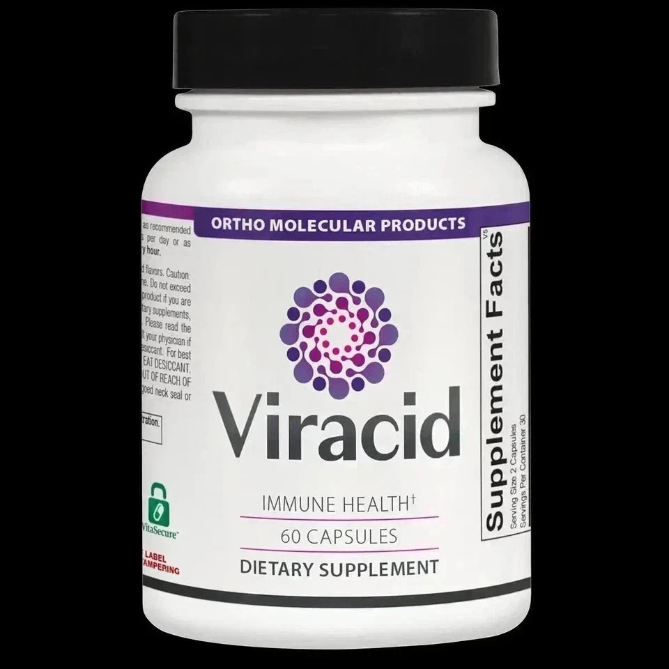 Viracid Immune Support Supplement 60 Capsules Daily Immune System Support