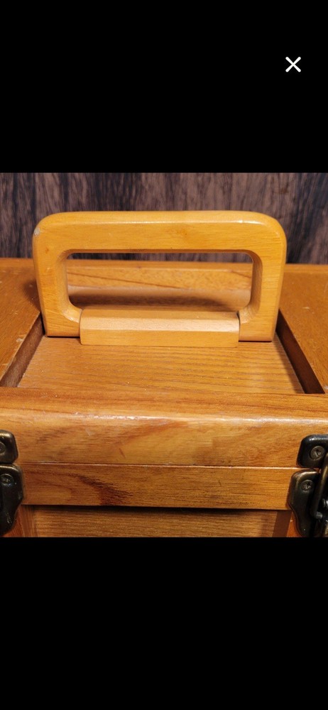 Vintage Wooden Utility Box