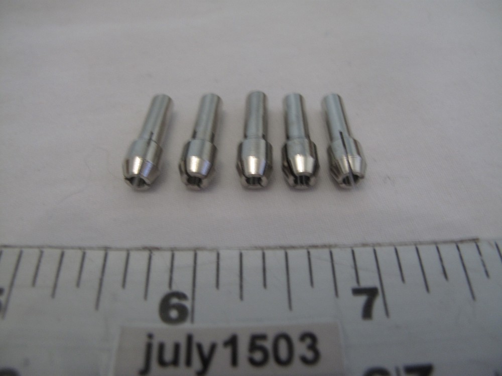 (5) NEW 3/32" Collets for Dremel Hold Bits Tools Rotary Tool (BU)