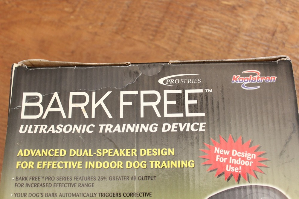 Koolatron Super Bark Free Pro Ultrasonic Training Device, Model BF01