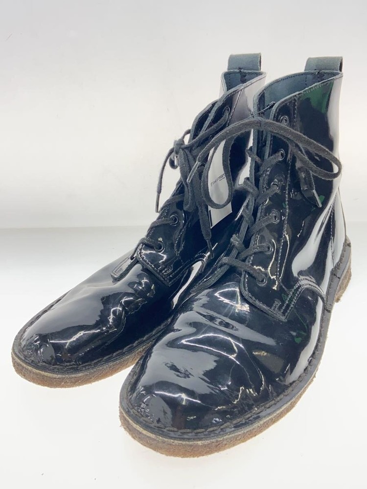 Clarks Lace-Up Boots/-/Blk/Enamel// 3544