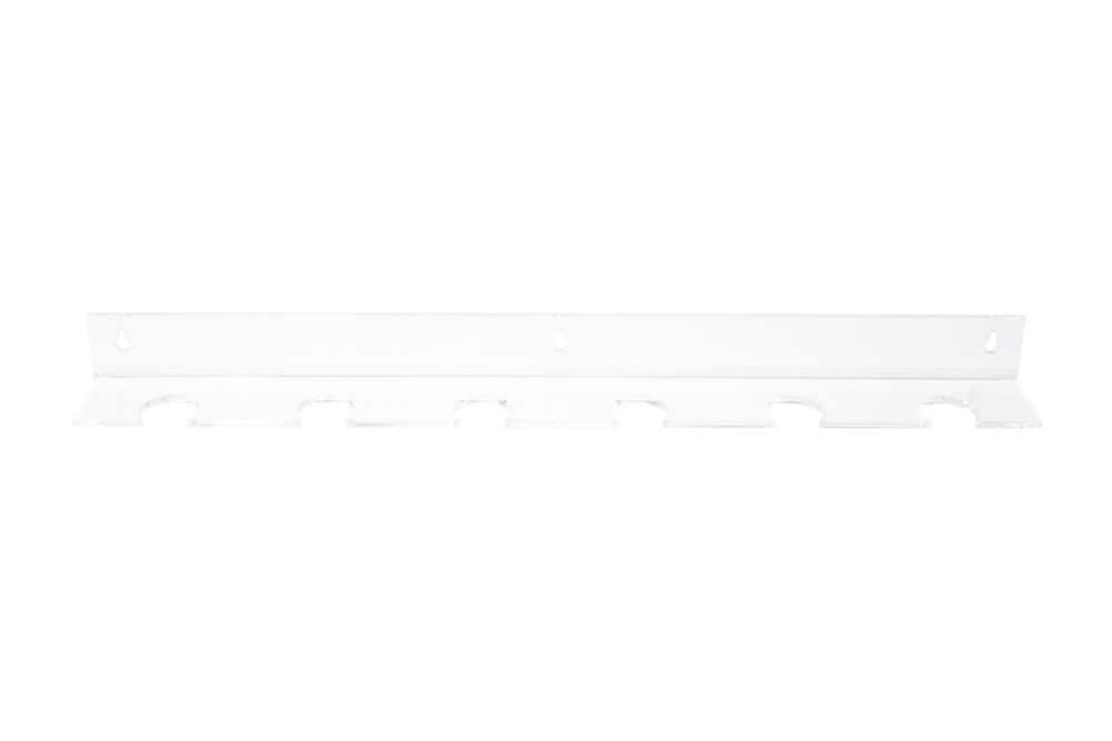 Clear Acrylic Baseball Wall Mounted Floating Shelf for 6 Baseball (A065A)