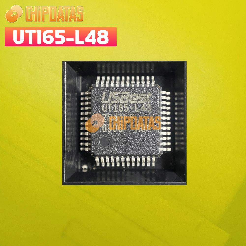 1PCS New Original USBEST UT165-L48 A0A QFP48 Advanced USB Flash Drive Controller