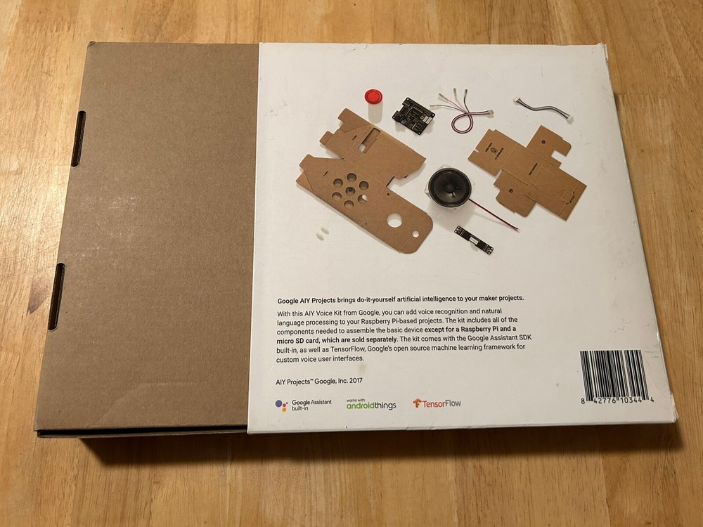 AIY Projects Voice Kit Brand New Open Box