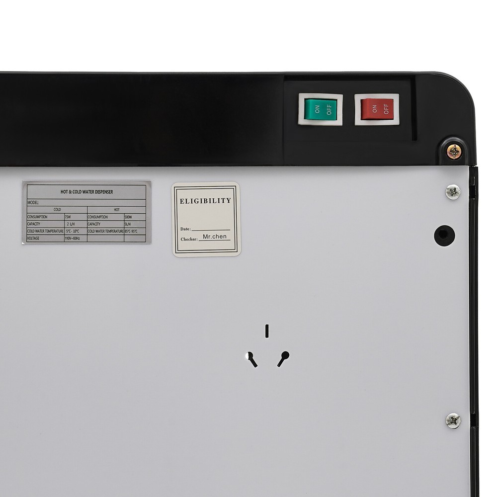 Bottom Loading Water Cooler Dispenser with Hot, Cold, and Room Temperature
