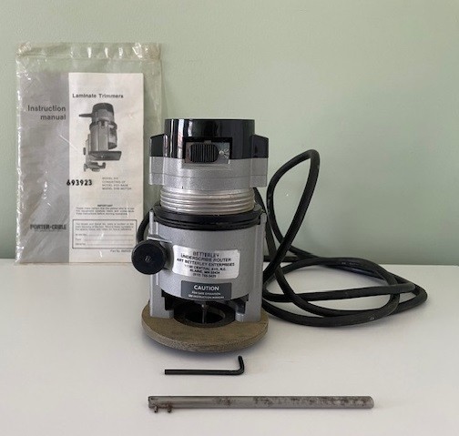 Porter Cable Router 3102 HD with Betterley Laminate Underscribe Base.