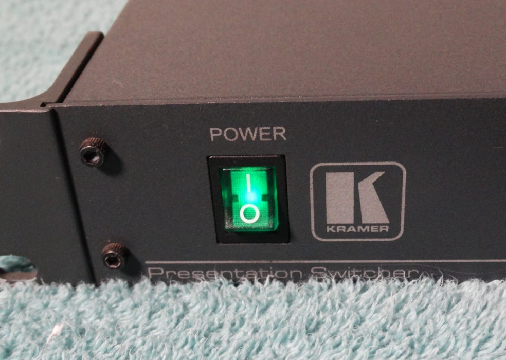 Kramer VP-23C Presentation Switcher - Multi Format Audio/Video WORKING