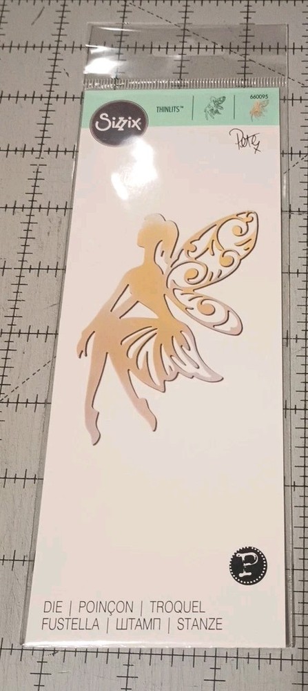 Sizzix Thinlits Fanciful Fairby  Cutting Dies 660095