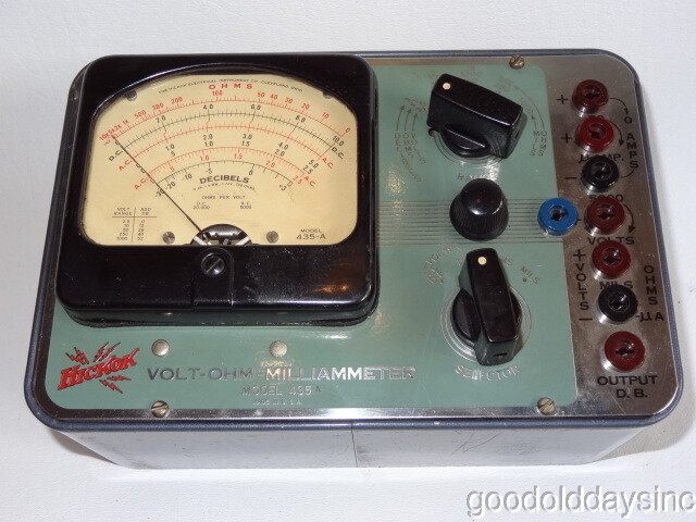 Hickok Model 435 Volt Ohm Milliammeter Tester