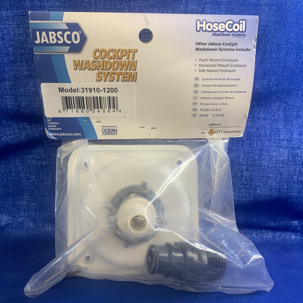 Jabsco Cockpit Washdown System