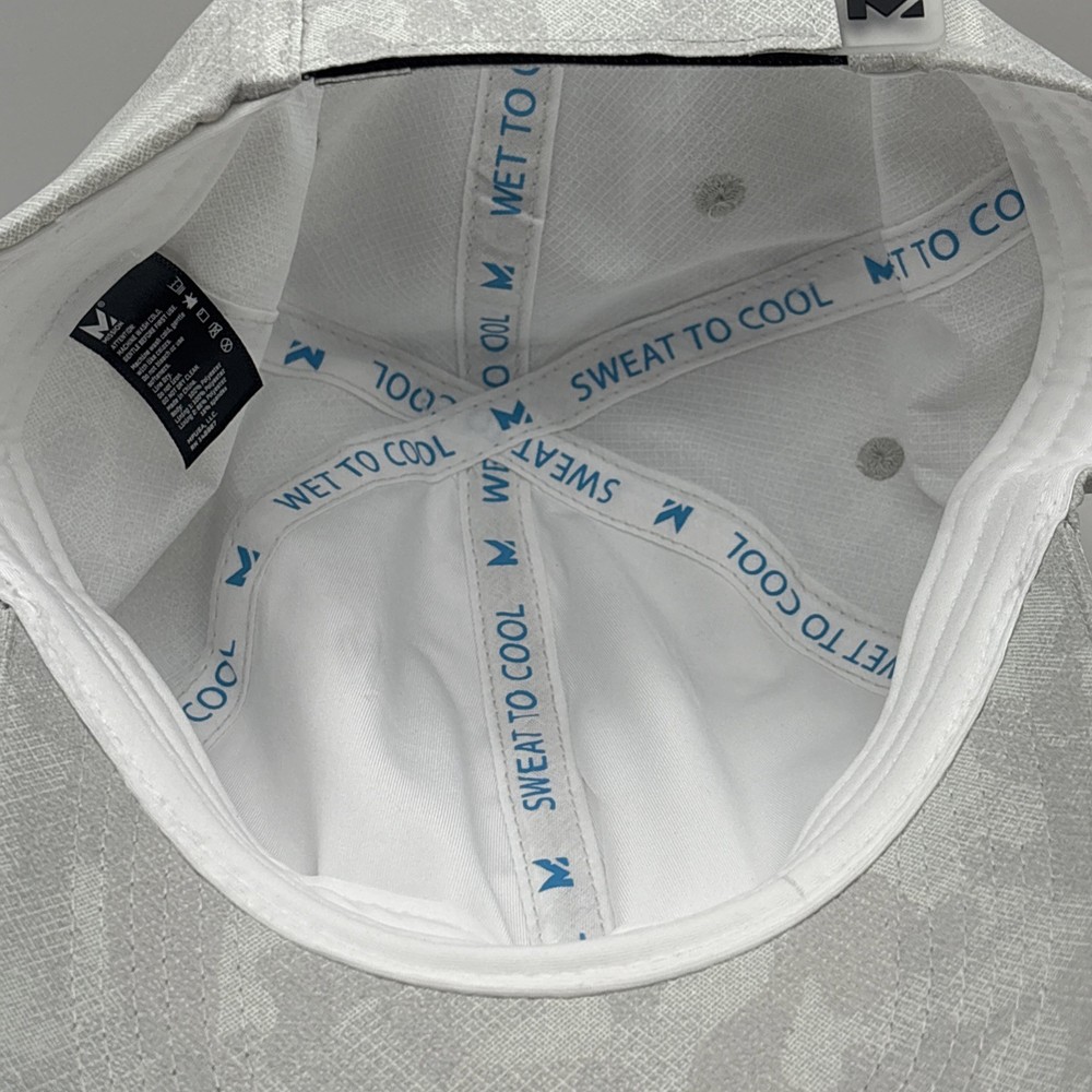 MISSION COOLING PERFORMANCE HAT Etched Camo White, UPF 50+ Protection