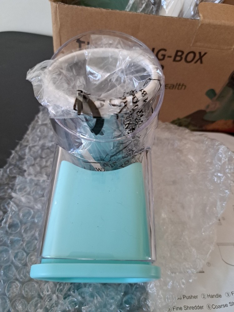Tumbling Box Shredder Sky Blue NIB