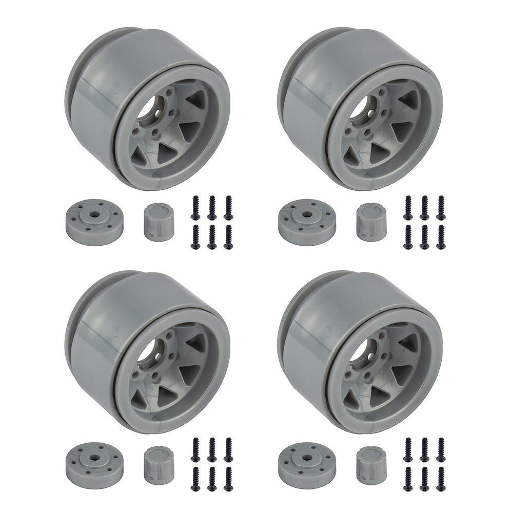 NEW Associated Trigon Wheels 1.55'' Silver : Enduro