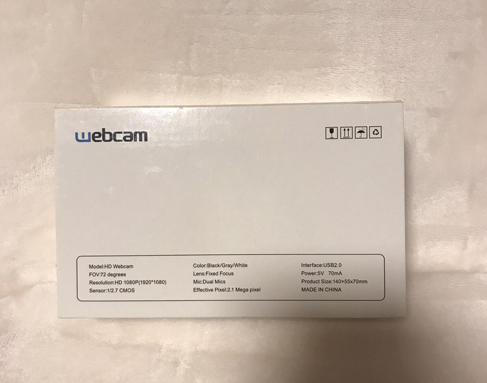 Hotrain 1080P Webcam With Ring Light