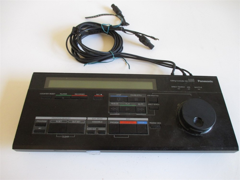 Panasonic AG-A95 Video Editing Controller Jog Dial Shuttle Matsushita