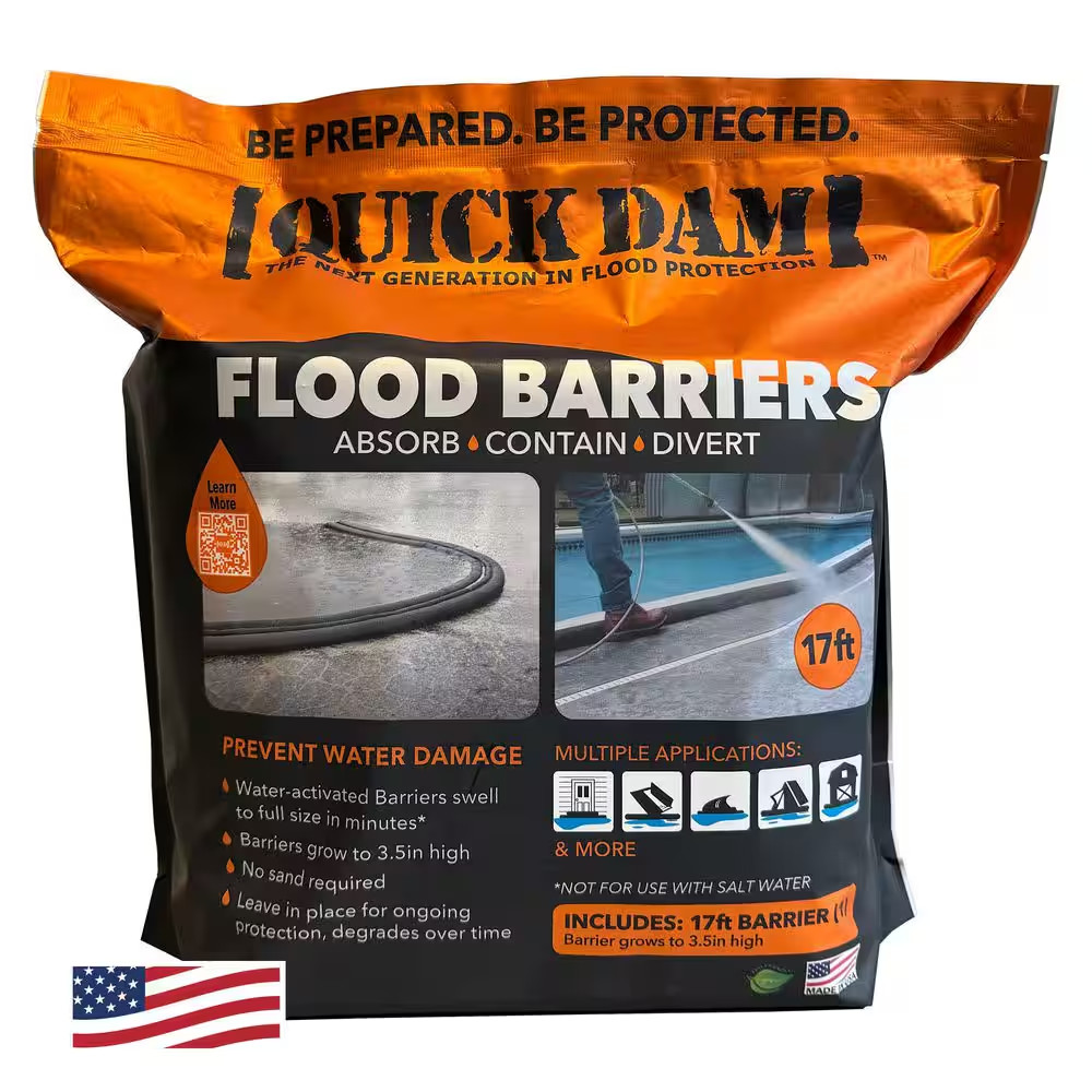 Water Activated 17 Ft. Flood Barrier (1-Pack)