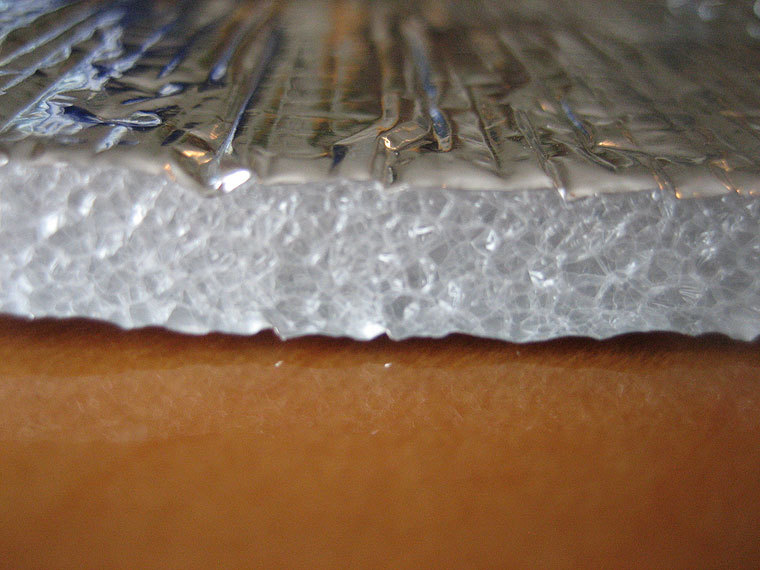 Reflective Foam Core SOLID White Insulation 4ft x 100ft Vapor Barrier