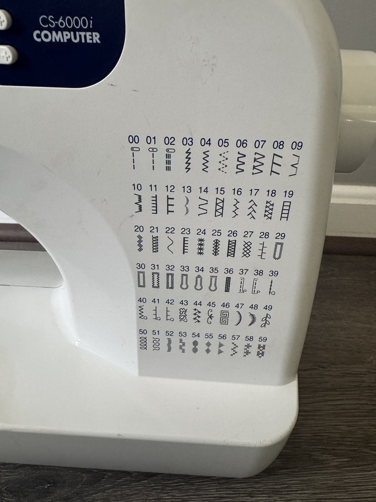 Brother CS-6000i Computerized Sewing Machine w/ Foot Pedal 🔥🔥