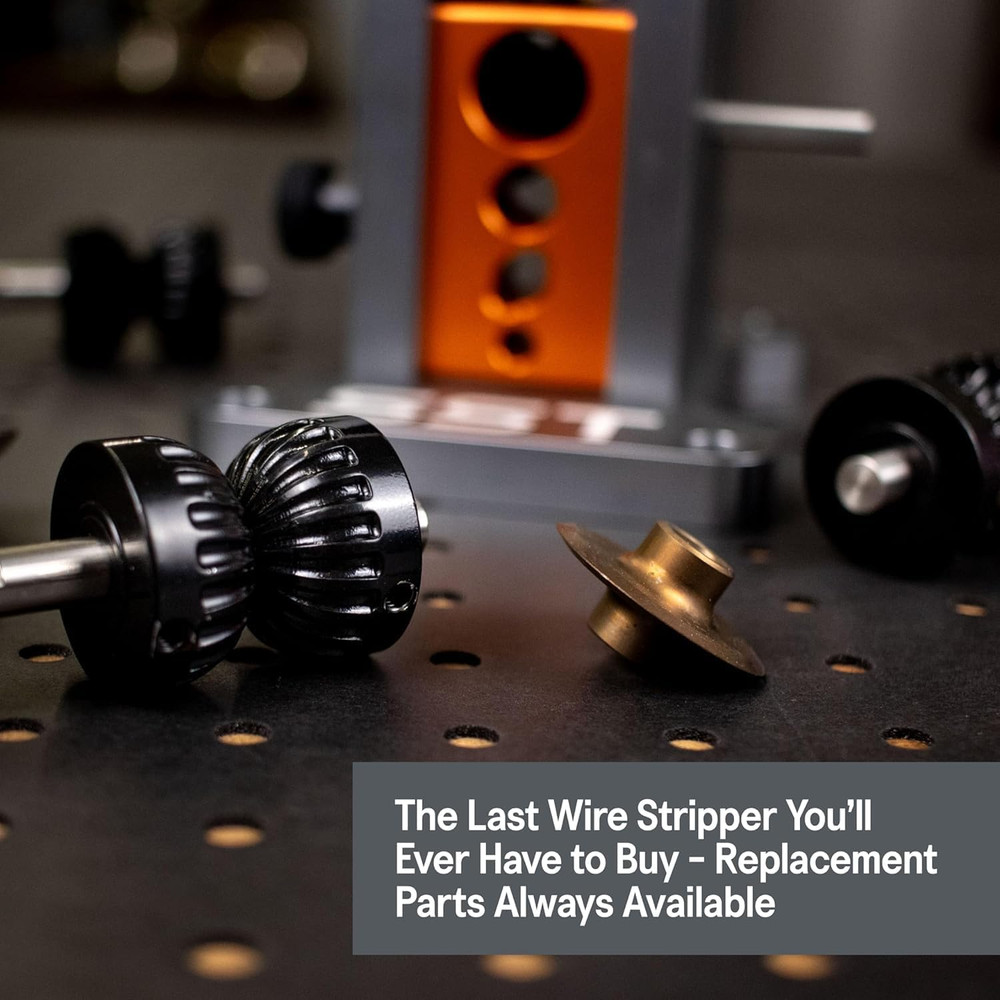 SST - Wire Stripping Machine - Drill-Powered Scrap Wire Stripper - Adjustable Wi