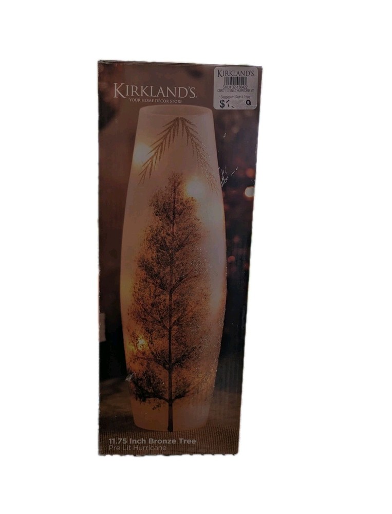 KIRKLAND Pre Lit Christmas Tree Hurricane