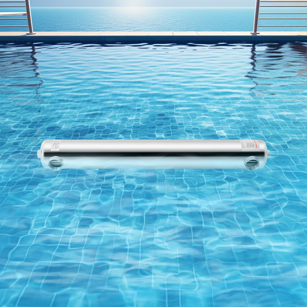 400 Kbtu /hr Pool Heat Exchanger 304 Stainless Steel Salt Pond Heat Exchanger US