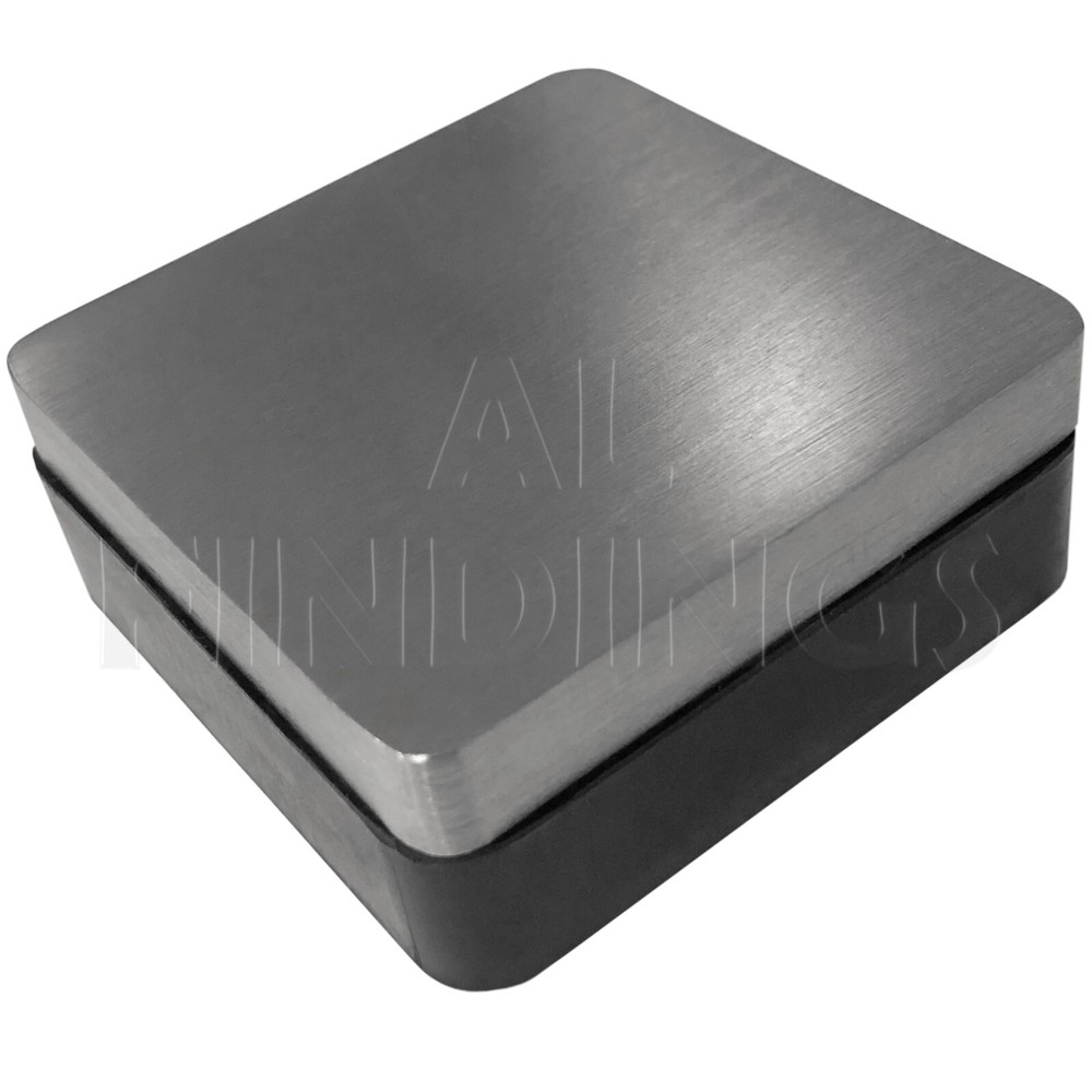 Solid Steel Rubber Dapping Doming Bench Block Anvil 65 x 25mm Craft tool