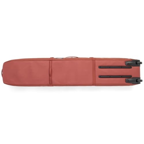 Deluxe Ski and Snowboard Roller Bag & Packing Cube - TSA Compliant - 165 Rust